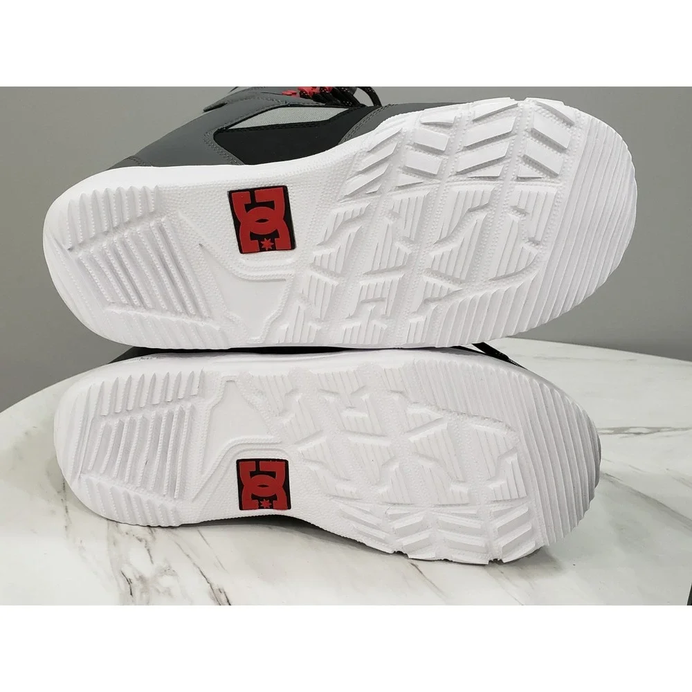 NEW SIZE 9 - DC Phase‎ W24 (xSKR) 2024 - GRAY RED BLACK SNOWBOARDING BOOTS